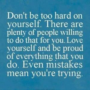 Don'tBeHardonYourself